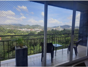 Hermosa vista a la naturaleza en plena ciudad de Panamá